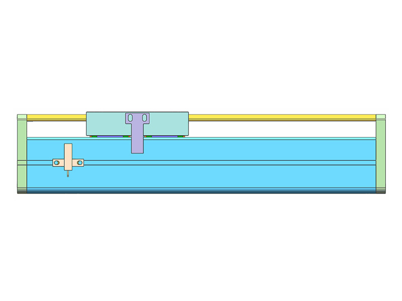 1210 Module-Dual Slide Rails and Dual Sliders